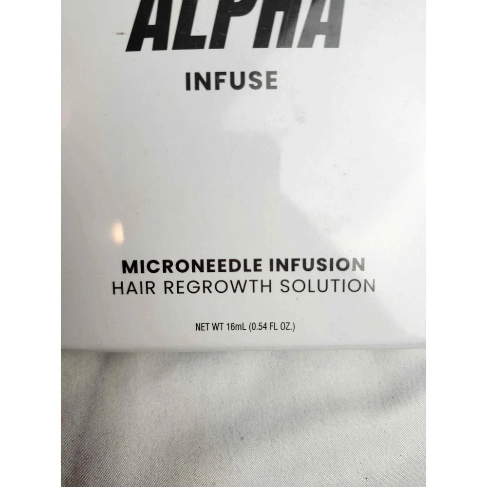 Alpha Infuse Microneedle Infusion Hair Regrowth Solution 16mL 0.54 fl oz NIB